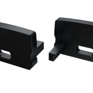 ce73c1cf974d1fddc2360d9b0bcc Zaślepka ALU do profilu typ D HIGH czarna z otworem