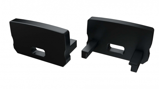 ce73c1cf974d1fddc2360d9b0bcc Zaślepka ALU do profilu typ D HIGH czarna z otworem
