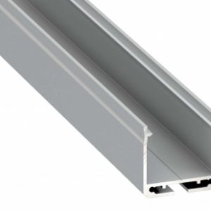 Profil LED nawierzchniowy DILEDA srebrny anodowany 1 m
