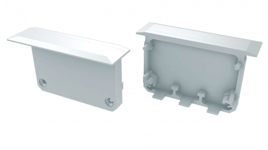 Zaślepka do profilu INSO biała