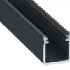 Profil LED nawierzchniowy typ Y czarny anodowany 1 m