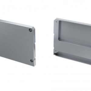 Zaślepka ALU do profili LARGO M1+LARGO srebrna