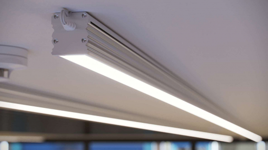 Profil LED nawierzchniowy TALIA srebrny anodowany 1 m