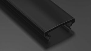 Klosz HIGH PMMA czarny 2 m