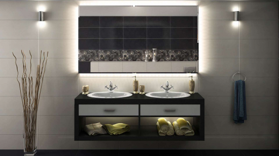 Profil LED płaski nawierzch. typ D surowy 2 m