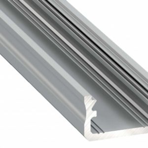 Profil LED nawierzchniowy typ A srebrny anodowany 1 m