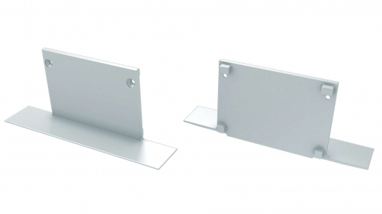 Zaślepka ALU do profilu TALIA M3 biała pełna