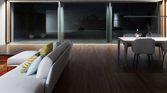 Profil LED wpuszczany inSILEDA srebrny anodowany 2 m