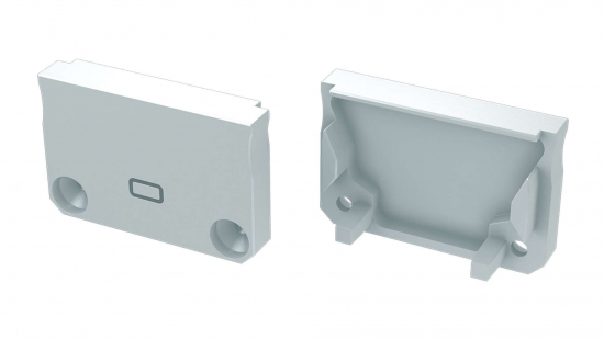 ef30f48fea52ebd0763dc46b9fe2 Zaślepka do profilu SILEDA biała z otworem