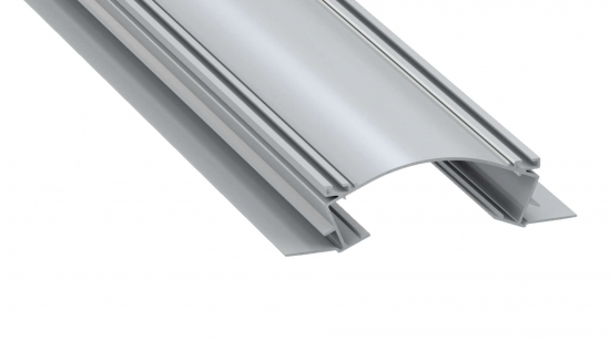 Profil LED sufitowy VEDA srebrny anodowany 1 m