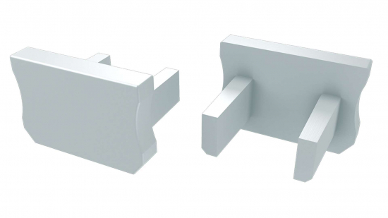 fc9434ded07a4fb8b200dd764aea Zaślepka do profilu typ X biała