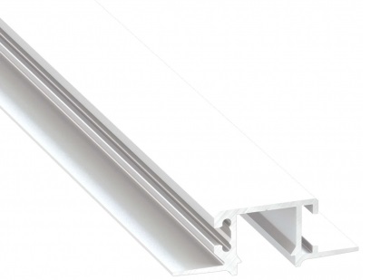 Profil LED wpuszczany GK MONO biały lakierowany 1 m
