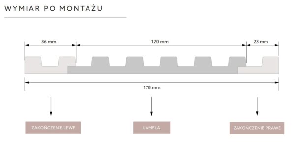 95179245_8 Lamel ścienny Stretto Biały L0101 Mardom Decor