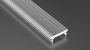 Klosz SLIM PMMA FROST 3 m - zestaw 10 sztuk