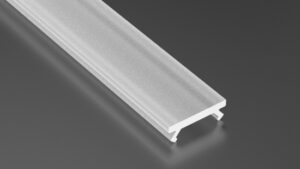 Klosz SLIM PMMA FROST mleczny 3 m - zestaw 10 sztuk