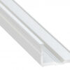 120f4f8a96676b570fd83fcec418 Profil LED typ E biały 3 m - zestaw 10 sztuk