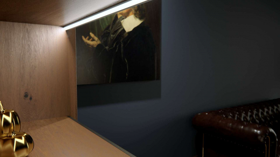 Profil LED typ Q20 srebrny 3 m – zestaw 10 sztuk