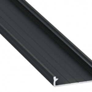 Profil LED nawierzchniowy SOLIS czarny anodowany 3 m
