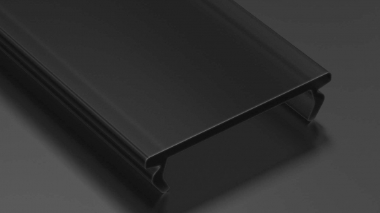 Klosz DOUBLE PMMA czarny 3 m