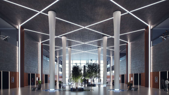 Profil LED wpuszczany SORGA biały lakierowany 3 m