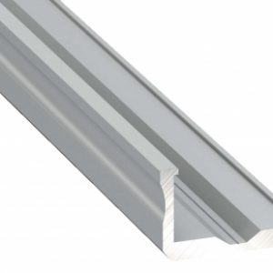 Profil LED typ F srebrny 3 m - zestaw 10 sztuk