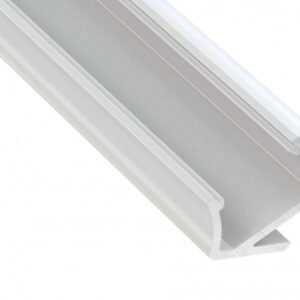44d17e716f34ecdfb3e12331c447 Profil LED typ H biały 3 m - zestaw 10 sztuk
