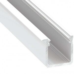 56491b27cc4e733aa445a2879a0a Profil LED typ J biały 3 m – zestaw 10 sztuk