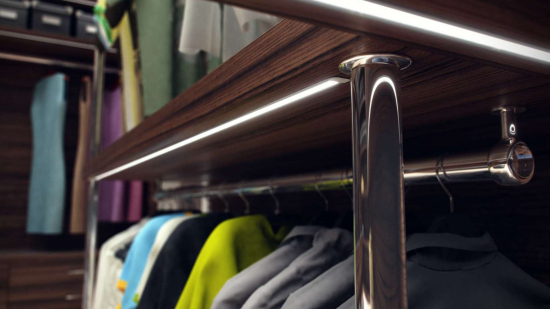 Profil LED typ Z surowy 3 m - zestaw 10 sztuk