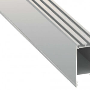 Profil LED nawierzchniowy CLARO srebrny anod. 3 m