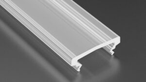 Klosz HIGH PVC mrożony 3 m - zestaw 10 sztuk