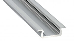 Profil LED typ Z srebrny 3 m - zestaw 10 sztuk