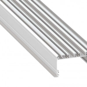 Profil LED szeroki wpuszcz. inLARGO biały lakierowany 3 m