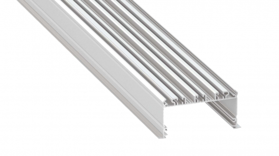 Profil LED szeroki wpuszcz. inLARGO biały lakierowany 3 m