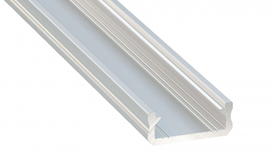 Profil LED typ D surowy 3 m - zestaw 10 sztuk