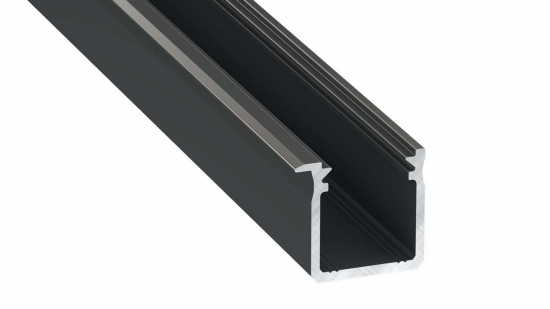 951713ce5993d8fb4841cdd00b5b Profil LED typ J czarny 3 m – zestaw 10 sztuk