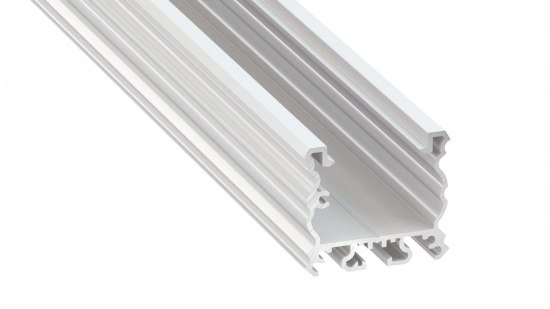 96d78ffbc23c90a789993e6b8c3e Profil LED nawierzchniowy TALIA biały lakierowany 3 m