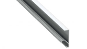Profil LED typ Q18 srebrny 3 m – zestaw 10 sztuk