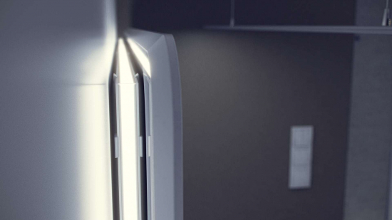 Profil LED typ A srebrny 3 m - zestaw 10 sztuk