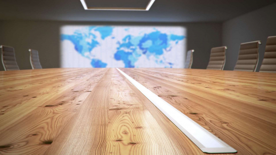 Profil LED typ G surowy 3 m - zestaw 10 sztuk