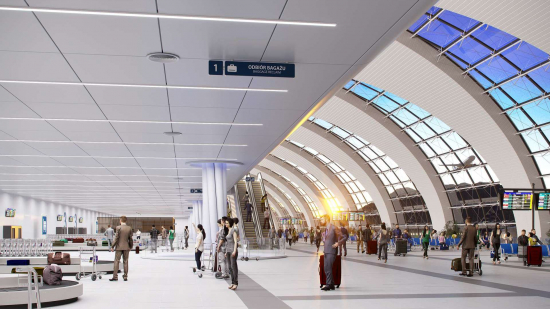 Profil LED szeroki nawierz. LARGO srebrny anodowany 3 m