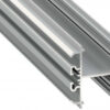 Profil LED dwustronny DOPIO srebrny anodowany 3 m