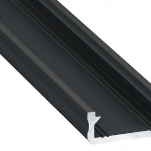 Profil LED typ D czarny 3 m - zestaw 10 sztuk