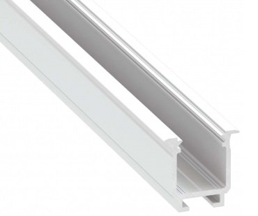 profil-w-bialy Profil LED typ W biały 3 m – zestaw 10 sztuk