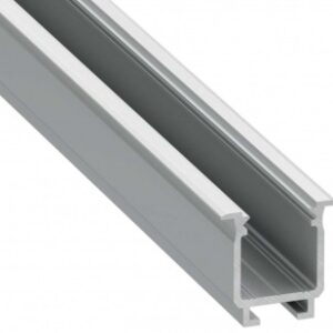 Profil LED typ W srebrny 3 m – zestaw 10 sztuk
