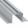 Profil LED wpuszczany SUBLI srebrny anodowany 3 m