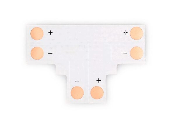 0fab2b3f40acecdd8825134cb70612d8 Złączka trójnik typ T do taśm LED 10mm SMD5050