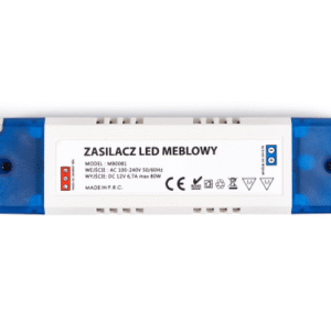 267d223077ab950aafe644b1c6697ce2 Zasilacz do taśm LED 12V meblowy 80W 6.7A