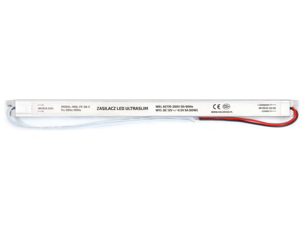 31fff072811e02424bb5a6a30e908837 Zasilacz LED 12V Ultra Slim 60W 5A IP20