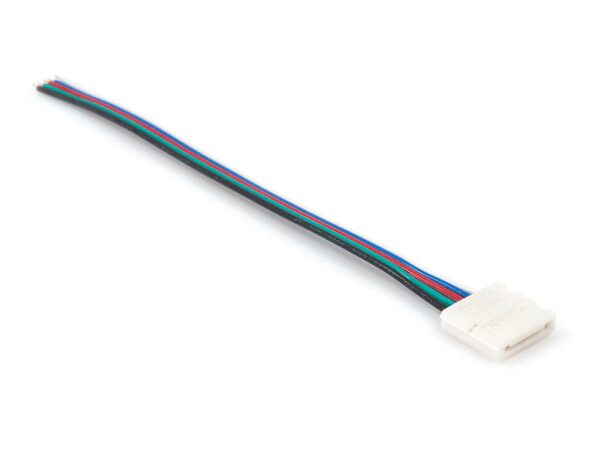 Złączka do taśm LED RGBW jednostronna z przewodem