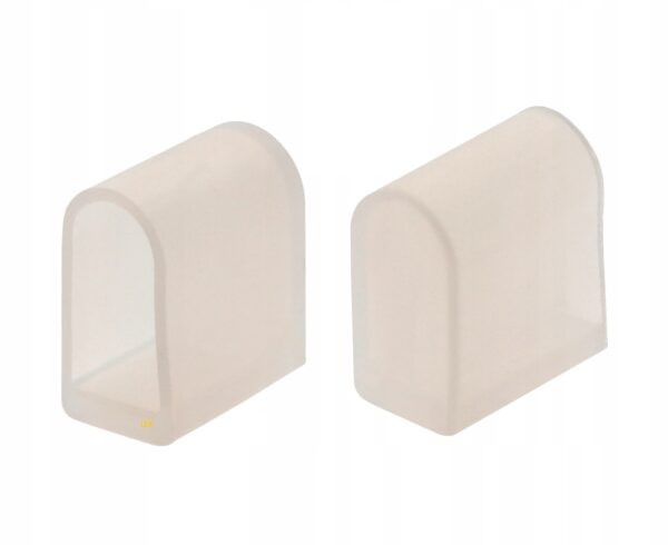 Komplet zaślepek z przewodami do Neon LED Silicone 6x12